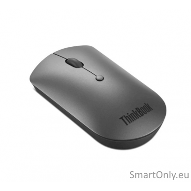 Lenovo ThinkBook Bluetooth Silent Mouse Bluetooth 5.0 Wireless 1 year(s) Iron Grey 1