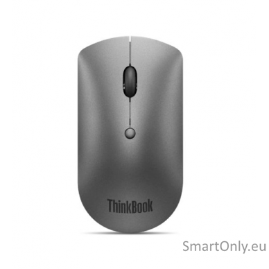 Lenovo ThinkBook Bluetooth Silent Mouse Bluetooth 5.0 Wireless 1 year(s) Iron Grey