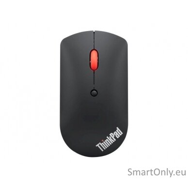 Lenovo ThinkPad Bluetooth Silent Mouse Bluetooth 5.0 Wireless 1 year(s) Black