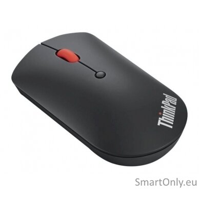 Lenovo ThinkPad Bluetooth Silent Mouse Bluetooth 5.0 Wireless 1 year(s) Black 4