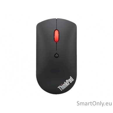 Lenovo ThinkPad Bluetooth Silent Mouse w/o battery Bluetooth 5.0 Wireless 1 year(s) Black 5