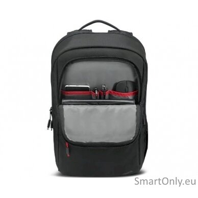 Lenovo ThinkPad Essential 16-inch Backpack (Sustainable & Eco-friendly, made with recycled PET: Total 7% Exterior: 14%) Black 1