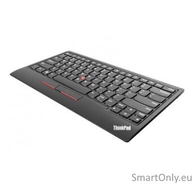 Lenovo ThinkPad TrackPoint Keyboard II | 4Y40X49493 | Keyboard | 2.4 GHz, Bluetooth | EN | Pure Black | Scissor switch | Wireless connection 1