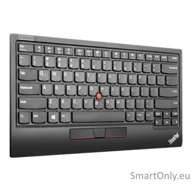 Lenovo ThinkPad TrackPoint Keyboard II | 4Y40X49493 | Keyboard | 2.4 GHz, Bluetooth | EN | Pure Black | Scissor switch | Wireless connection 3