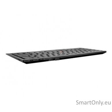 Lenovo ThinkPad TrackPoint Keyboard II | 4Y40X49493 | Keyboard | 2.4 GHz, Bluetooth | EN | Pure Black | Scissor switch | Wireless connection 4