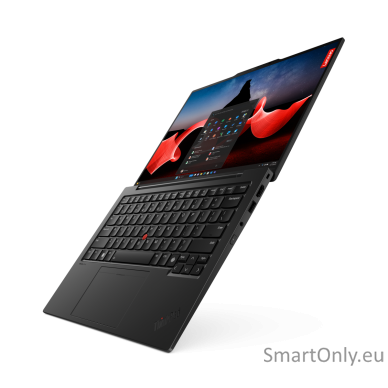 Lenovo ThinkPad X1 Carbon | Black | 14 " | IPS | WUXGA | 1920 x 1200 pixels | Anti-glare | Intel Core U5 | 125U | 16 GB | Soldered LPDDR5x | Solid-state drive capacity 512 GB | Integrated Intel Graphics | Windows 11 Pro | 802.11ax | Bluetooth version 5.3  1