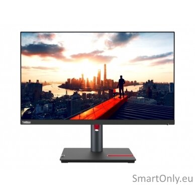 Lenovo ThinkVision P24h-30 23.8 ", IPS, 2K QHD, 2560 x 1440, 16:9, 6 ms, 300 cd/m², Black, 60 Hz, HDMI ports quantity 1 1