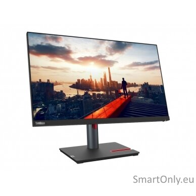 Lenovo ThinkVision P24h-30 23.8 ", IPS, 2K QHD, 2560 x 1440, 16:9, 6 ms, 300 cd/m², Black, 60 Hz, HDMI ports quantity 1 3