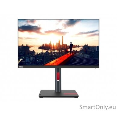 Lenovo ThinkVision P24h-30 23.8 ", IPS, 2K QHD, 2560 x 1440, 16:9, 6 ms, 300 cd/m², Black, 60 Hz, HDMI ports quantity 1