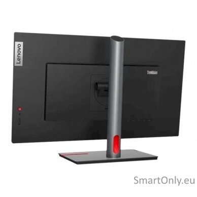 Lenovo ThinkVision  P27h-30 27 ", IPS, QHD, 2560 x 1440, 16:9, 6 ms, 350 cd/m², Black, 60 Hz, HDMI ports quantity 1, Enthernet, Daisy Chain, USB-C (up to 100W) 3