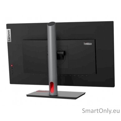 Lenovo ThinkVision  P27h-30 27 ", IPS, QHD, 2560 x 1440, 16:9, 6 ms, 350 cd/m², Black, 60 Hz, HDMI ports quantity 1, Enthernet, Daisy Chain, USB-C (up to 100W) 4