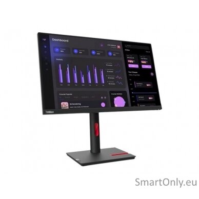 Lenovo ThinkVision T24i-30 23.8 ", IPS, FHD, 1920 x 1080, 16:9, 4 ms, 250 cd/m², Black, 60 Hz, HDMI ports quantity 1 2