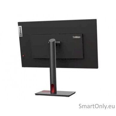 Lenovo ThinkVision  T27h-30 27 ", IPS, QHD, 2560 x 1440, 16:9, 6 ms, 350 cd/m², Black, 60 Hz, HDMI ports quantity 1x HDMI 2.0, Enthernet, Daisy Chain, USB-C (up to 90W) 10