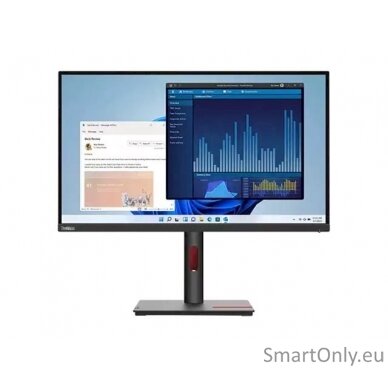 Lenovo ThinkVision T27p-30 27 ", IPS, 4K, 3840 x 2160, 16:9, 4 ms, 350 cd/m², Black, 60 Hz, HDMI ports quantity 1 12