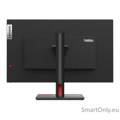 Lenovo ThinkVision T27p-30 27 ", IPS, 4K, 3840 x 2160, 16:9, 4 ms, 350 cd/m², Black, 60 Hz, HDMI ports quantity 1 6