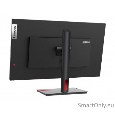 Lenovo ThinkVision T27p-30 27 ", IPS, 4K, 3840 x 2160, 16:9, 4 ms, 350 cd/m², Black, 60 Hz, HDMI ports quantity 1 8