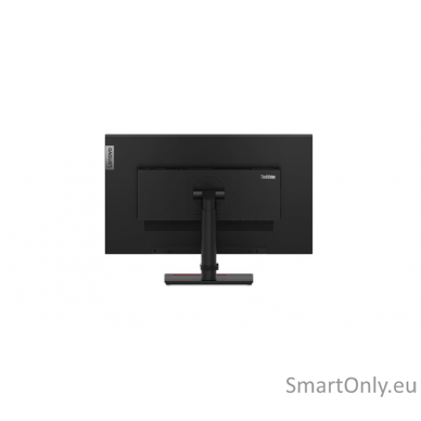 Lenovo ThinkVision T27q-20 27 ", IPS, 2560 x 1440 pixels, 4 ms, 350 cd/m², 1 x HDMI 1.4, 1 x DP 1.2, 4 x USB 3.1 Gen1, 1 x USB 3.1 Gen1 3