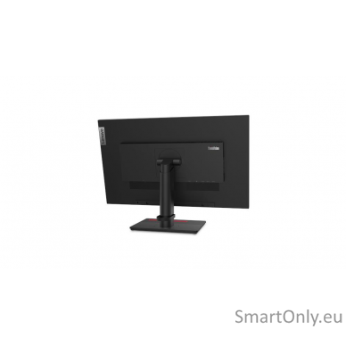 Lenovo ThinkVision T27q-20 27 ", IPS, 2560 x 1440 pixels, 4 ms, 350 cd/m², 1 x HDMI 1.4, 1 x DP 1.2, 4 x USB 3.1 Gen1, 1 x USB 3.1 Gen1 6