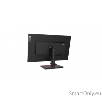 Lenovo ThinkVision T27q-20 27 ", IPS, 2560 x 1440 pixels, 4 ms, 350 cd/m², 1 x HDMI 1.4, 1 x DP 1.2, 4 x USB 3.1 Gen1, 1 x USB 3.1 Gen1 7