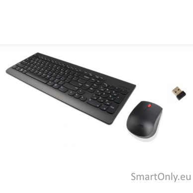 Lenovo Wireless Combo Keyboard & Mouse 510 Keyboard and Mouse Combo 2.4 GHz Wireless via Nano USB Batteries included The Lenovo 510 Wireless Combo Keyboard & Mouse is a keyboard & mouse combo that compliments your desk with a simple yet elegant design. Ea