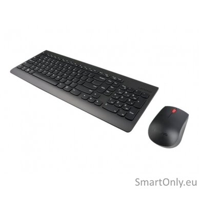 Lenovo Wireless Combo Keyboard & Mouse 510 Keyboard and Mouse Combo 2.4 GHz Wireless via Nano USB Batteries included The Lenovo 510 Wireless Combo Keyboard & Mouse is a keyboard & mouse combo that compliments your desk with a simple yet elegant design. Ea 3