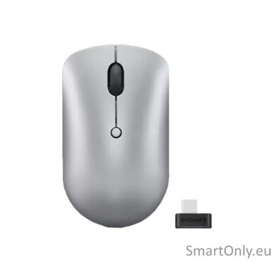 Lenovo Wireless Compact Mouse 540 2.4G Wireless via USB-C receiver Wireless 1 year(s) Cloud Grey 5