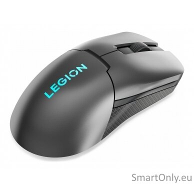 Lenovo | Wireless Gaming Mouse | Legion M600s Qi | Gaming Mouse | 2.4GHz, Bluetooth, USB wired | Storm Grey 1