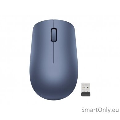 Lenovo Wireless Mouse 530 2.4 GHz Wireless via Nano USB Optical Mouse 1 year(s) Abyss Blue 5