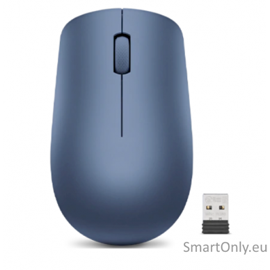 Lenovo Wireless Mouse 530 2.4 GHz Wireless via Nano USB Optical Mouse 1 year(s) Abyss Blue