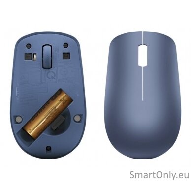 Lenovo Wireless Mouse 530 2.4 GHz Wireless via Nano USB Optical Mouse 1 year(s) Abyss Blue 9