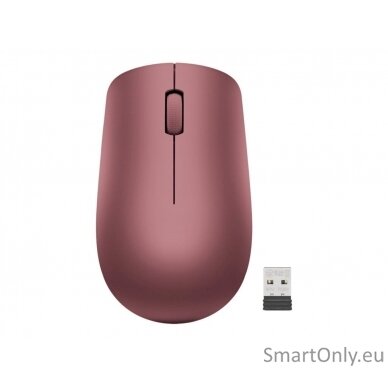 Lenovo Wireless Mouse 530 Wireless mouse 2.4 GHz Wireless via Nano USB 	Wireless Cherry Red 4