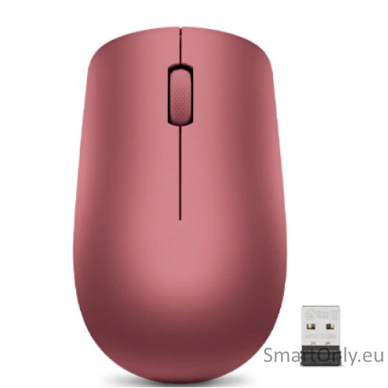 Lenovo Wireless Mouse 530 Wireless mouse 2.4 GHz Wireless via Nano USB 	Wireless Cherry Red