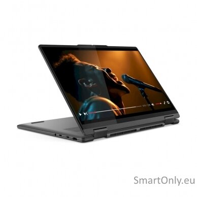 Lenovo Yoga 7 2-in-1 14AHP9 | Storm Grey | 14 " | OLED | Touchscreen | WUXGA | 1920 x 1200 pixels | Glossy | AMD Ryzen 5 | 8640HS | 16 GB | Soldered LPDDR5x | SSD 1000 GB | AMD Radeon 760M Graphics | Windows 11 Home | 802.11ax | Bluetooth version 5.3 | Ke 9