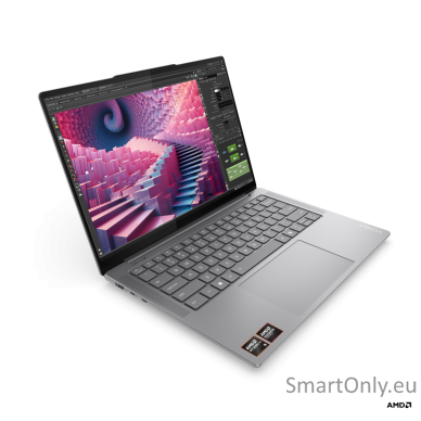 Lenovo Yoga Pro 7 14ASP9 | Luna Grey | 14.5 " | OLED | 2.8K | 2880 x 1800 pixels | Glossy | AMD Ryzen AI 9 | 365 | 32 GB | Soldered LPDDR5x | Solid-state drive capacity 1000 GB | AMD Radeon 880M Graphics | Windows 11 Home | 802.11ax | Bluetooth version 5. 1