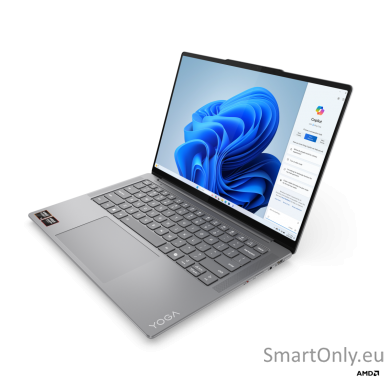 Lenovo Yoga Pro 7 14ASP9 | Luna Grey | 14.5 " | OLED | 2.8K | 2880 x 1800 pixels | Glossy | AMD Ryzen AI 9 | 365 | 32 GB | Soldered LPDDR5x | Solid-state drive capacity 1000 GB | AMD Radeon 880M Graphics | Windows 11 Home | 802.11ax | Bluetooth version 5. 4