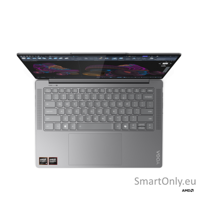 Lenovo Yoga Pro 7 14ASP9 | Luna Grey | 14.5 " | OLED | 2.8K | 2880 x 1800 pixels | Glossy | AMD Ryzen AI 9 | 365 | 32 GB | Soldered LPDDR5x | Solid-state drive capacity 1000 GB | AMD Radeon 880M Graphics | Windows 11 Home | 802.11ax | Bluetooth version 5. 6