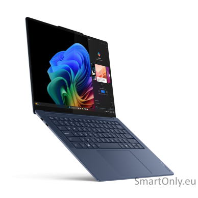 Lenovo Yoga Slim 7 14Q8X9 | Cosmic Blue | 14.5 " | OLED | Touchscreen | 3K | 2944 x 1840 pixels | Glossy | Snapdragon X Elite | X1E-78-100 | 16 GB | Soldered LPDDR5x | SSD 512 GB | Qualcomm Adreno GPU | Windows 11 Home | 802.11be | Bluetooth version 5.4 | 2