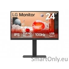 LG 24BA650-B | 23.8 " | IPS | 16:9 | 100 Hz | 5 ms | 1920 x 1080 pixels | 250 cd/m² | HDMI ports quantity 1 | Black