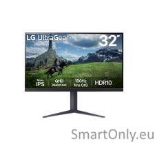 LG 32GS85Q-B | 32 " | IPS | QHD | 16:9 | 180 Hz | 1 ms | 2560 x 1440 pixels | 350 cd/m² | HDMI ports quantity 2