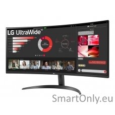 LG 34WR50QK-B | 34 " | VA | QHD | 21:9 | 100 Hz | 5 ms | 3440 x 1440 pixels | 240 cd/m² | HDMI ports quantity 2