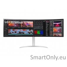 LG 49WQ95C-W 49“ UltraWide Curved LED Monitor 5120x1440/400cd/m2/5ms/ HDMI USB Type C Display Port