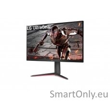 LG UltraWide Monitor 32GN650-B 32 ", VA, QHD, 2560 x 1440 pixels, 16:9, 5 ms, 350 cd/m², Black, Headphone Out, 165 Hz, HDMI ports quantity 2