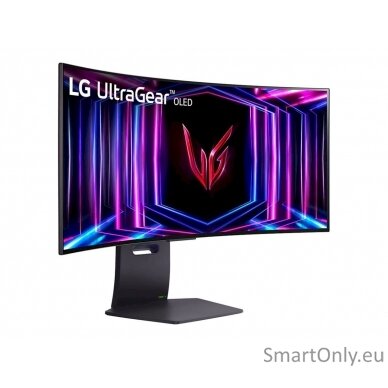 LG | Curved gaming monitor | 34GS95QE-B | 34 " | OLED | Ultra-WQHD | 21:9 | 240 Hz | 0.03 ms | 3440 x 1440 pixels | 275 cd/m² | HDMI ports quantity 1 | Black | Warranty 24 month(s) 1