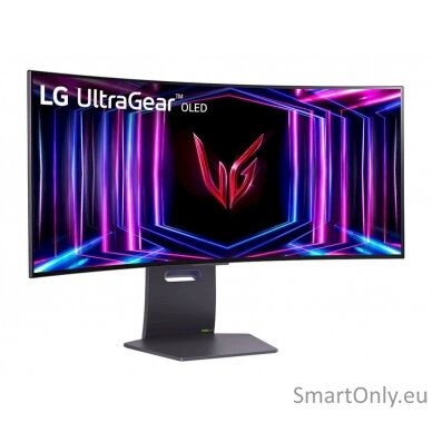 LG | Curved gaming monitor | 34GS95QE-B | 34 " | OLED | Ultra-WQHD | 21:9 | 240 Hz | 0.03 ms | 3440 x 1440 pixels | 275 cd/m² | HDMI ports quantity 1 | Black | Warranty 24 month(s) 2