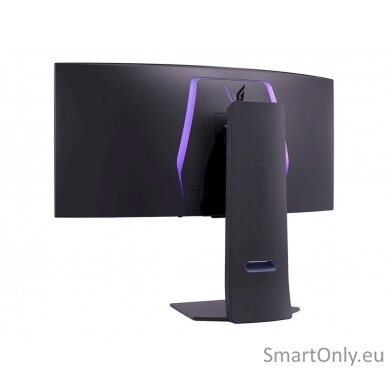 LG | Curved gaming monitor | 34GS95QE-B | 34 " | OLED | Ultra-WQHD | 21:9 | 240 Hz | 0.03 ms | 3440 x 1440 pixels | 275 cd/m² | HDMI ports quantity 1 | Black | Warranty 24 month(s) 6