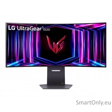 LG | Curved gaming monitor | 34GS95QE-B | 34 " | OLED | Ultra-WQHD | 21:9 | 240 Hz | 0.03 ms | 3440 x 1440 pixels | 275 cd/m² | HDMI ports quantity 1 | Black | Warranty 24 month(s)