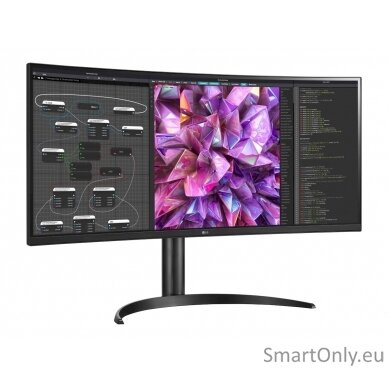 LG Curved Monitor 34WQ75C-B 34 ", IPS, QHD, 3440 x 1440, 21:9, 5 ms, 300 cd/m², Black, 60 Hz, HDMI ports quantity 2 6