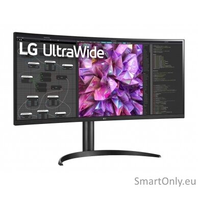 LG Curved Monitor 34WQ75C-B 34 ", IPS, QHD, 3440 x 1440, 21:9, 5 ms, 300 cd/m², Black, 60 Hz, HDMI ports quantity 2 8