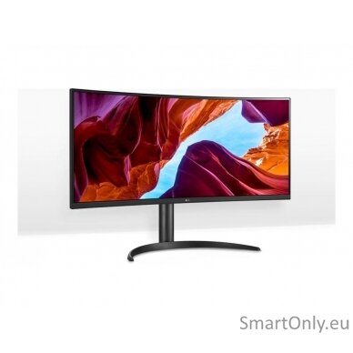 LG Curved Monitor 34WQ75C-B 34 ", IPS, QHD, 3440 x 1440, 21:9, 5 ms, 300 cd/m², Black, 60 Hz, HDMI ports quantity 2 9