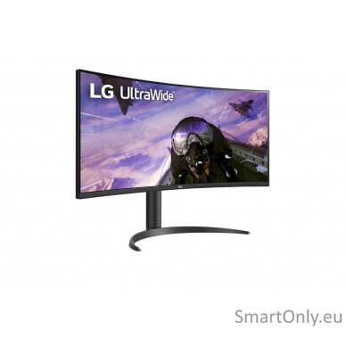 LG Curved UltraWide Monitor 34WP65CP-B  34 ", VA, QHD, 3440 x 1440, 21:9, 5 ms, 300 cd/m², Black, 160 Hz, HDMI ports quantity 2 4